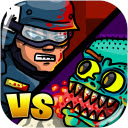 SWAT VS Zombies Game in Browser Offline available  screen for extension Chrome web store in OffiDocs Chromium