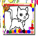 Sweet Cats Coloring  screen for extension Chrome web store in OffiDocs Chromium