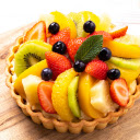 Sweet Indulgence: A Fruit Tart Theme  screen for extension Chrome web store in OffiDocs Chromium