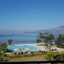 swimming pool by the sea  screen for extension Chrome web store in OffiDocs Chromium