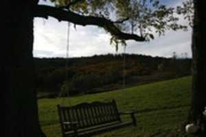 Free download Swinging Bench at White Rocks free photo or picture to be edited with GIMP online image editor