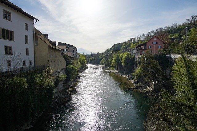 Gratis download Zwitserland Aargau Aare - gratis foto of afbeelding om te bewerken met de online GIMP-afbeeldingseditor