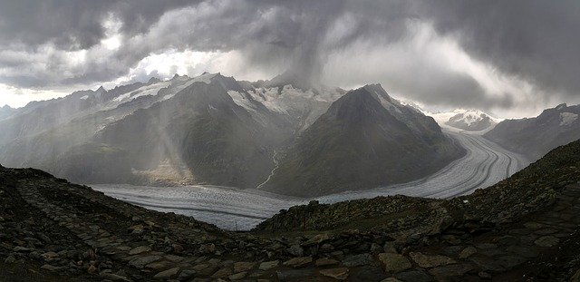 İsviçre Glacier Dağları'nı ücretsiz indirin - GIMP çevrimiçi resim düzenleyici ile düzenlenecek ücretsiz fotoğraf veya resim