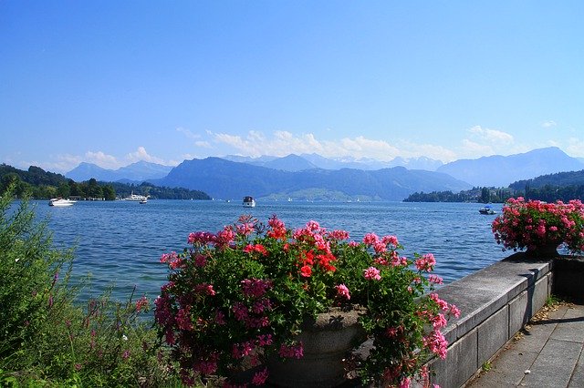 Free download Switzerland Lucerne Lake -  free photo or picture to be edited with GIMP online image editor
