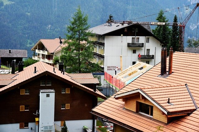 Free download Switzerland Small Town Light And -  free photo or picture to be edited with GIMP online image editor