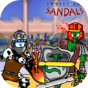 Swords And Sandals Game Can you defeat all seven Champions?  screen for extension Chrome web store in OffiDocs Chromium