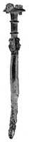 Free download Sword with figures on handle free photo or picture to be edited with GIMP online image editor