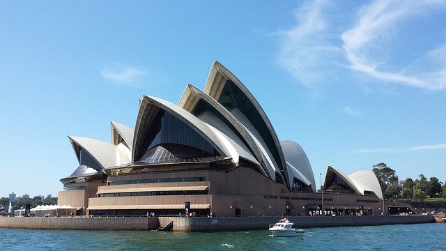Descarga gratuita Sydney Opera House Architecture: fotos o imágenes gratuitas para editar con el editor de imágenes en línea GIMP