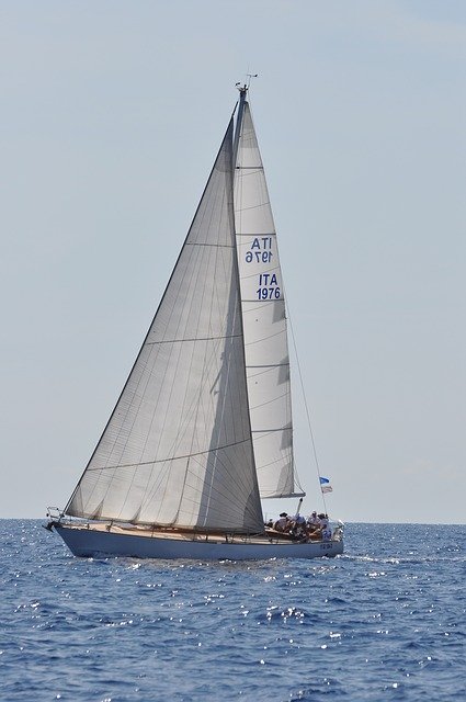 הורדה חינם SY Klara Sailing Classic - תמונה או תמונה בחינם לעריכה עם עורך התמונות המקוון GIMP