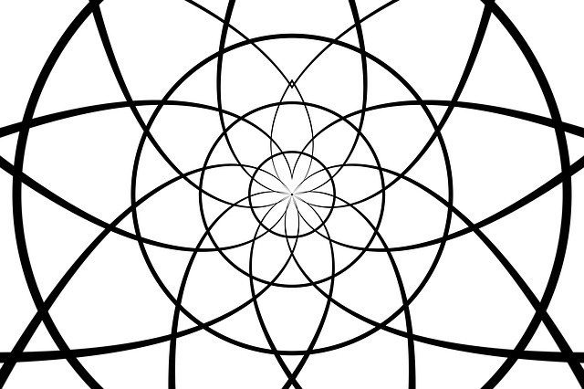 Free download Symmetry Flower Circle -  free illustration to be edited with GIMP free online image editor