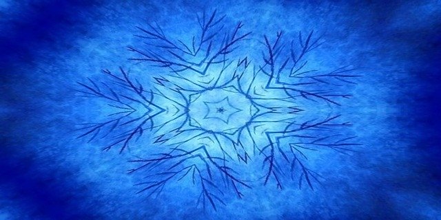 Free download Symmetry Kaleidoscope Blue -  free illustration to be edited with GIMP free online image editor