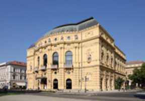 Free download Szeged Theatre - Hungary free photo or picture to be edited with GIMP online image editor
