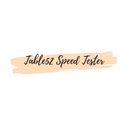 Table52 Speed Tester  screen for extension Chrome web store in OffiDocs Chromium