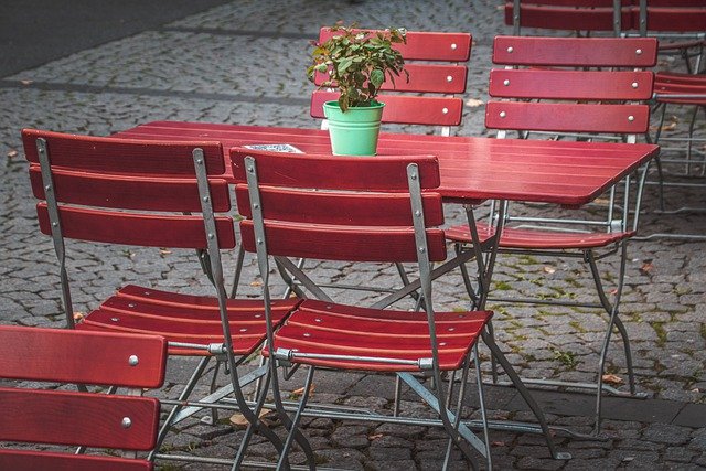 Free download table chairs beer garden free picture to be edited with GIMP free online image editor