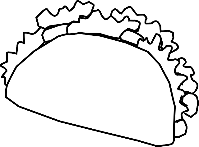 Free download Taco Wrap Mexican Fast - Free vector graphic on Pixabay free illustration to be edited with GIMP free online image editor