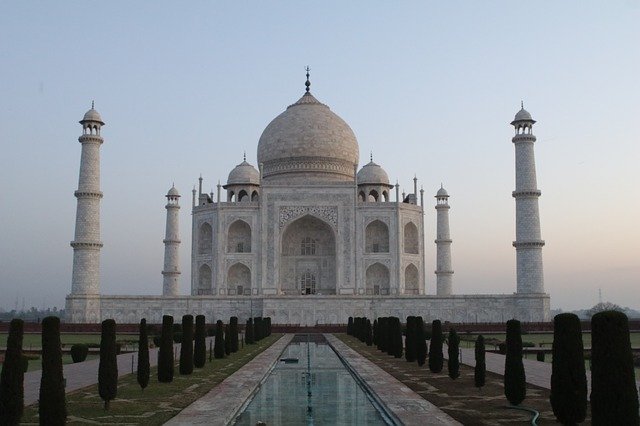 Free download Taj Mahal Agra India -  free photo or picture to be edited with GIMP online image editor