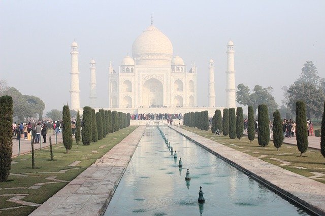 Descarga gratuita Taj Majal India - foto o imagen gratuita para editar con el editor de imágenes en línea GIMP