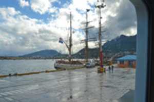 Free download Tall ship Europa at Ushuaia Port free photo or picture to be edited with GIMP online image editor