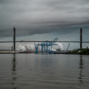 Talmadge Memorial Bridge in Savannah, Georgia  screen for extension Chrome web store in OffiDocs Chromium