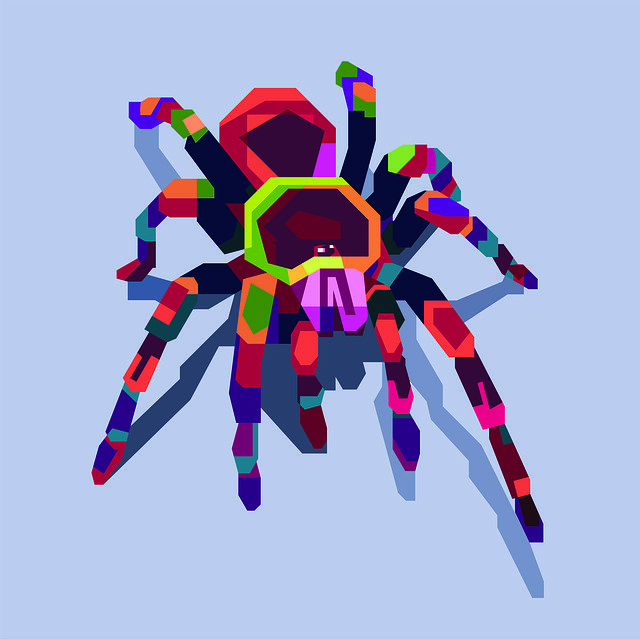 Descarga gratuita Tarantula Art Nature ilustración gratuita para editar con el editor de imágenes en línea GIMP