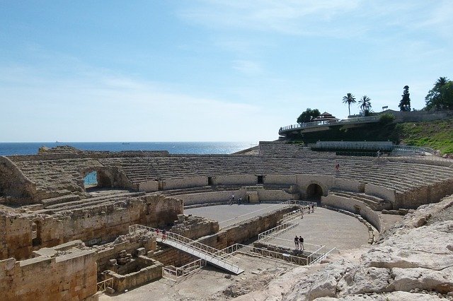 Free picture Tarragona Amphitheatre Heritage -  to be edited by GIMP free image editor by OffiDocs