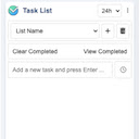 Task List  screen for extension Chrome web store in OffiDocs Chromium