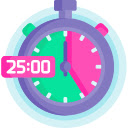 Task Pomodoro Timer  screen for extension Chrome web store in OffiDocs Chromium