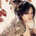 tattoo girl  screen for extension Chrome web store in OffiDocs Chromium