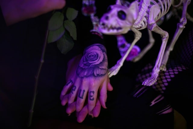 Free download tattoo hands scary rose tattoo free picture to be edited with GIMP free online image editor