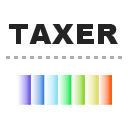 Taxer  screen for extension Chrome web store in OffiDocs Chromium