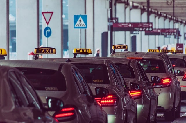 Free download taxi cabs airport taxi cabs free picture to be edited with GIMP free online image editor