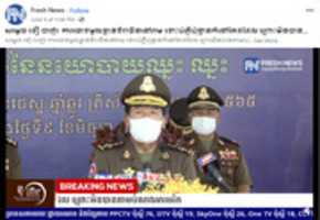 Free download Tea Banh, minister of defense, talked about the Chinese Military Base in Sihanoukville province. free photo or picture to be edited with GIMP online image editor