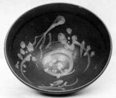 Free download Tea Bowl with Plum Decoration free photo or picture to be edited with GIMP online image editor