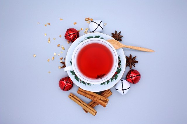 Template Photo Tea Christmas Decoration -  for OffiDocs