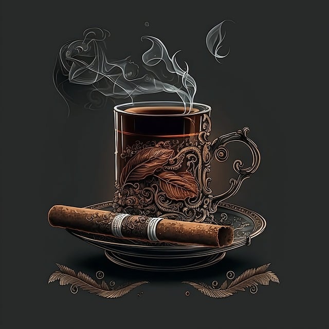 Free download tea drink cup addiction cigars free picture to be edited with GIMP free online image editor