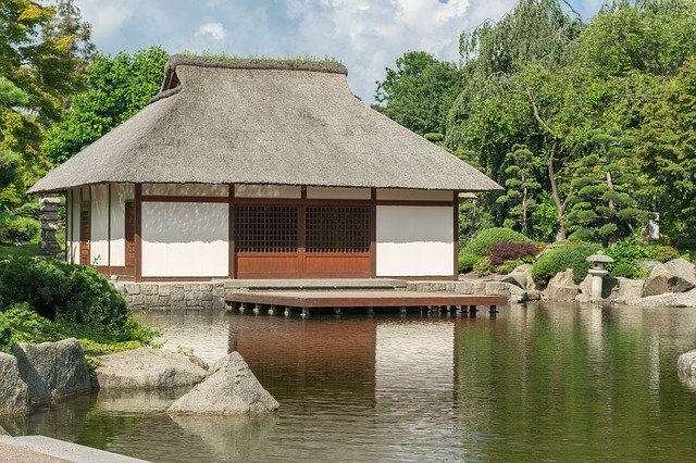 Gratis download Tea House Hamburg Mirroring - gratis foto of afbeelding om te bewerken met GIMP online afbeeldingseditor