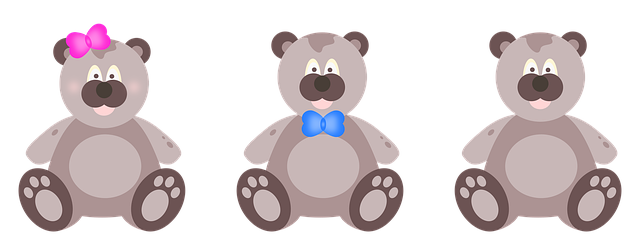 Free download Teddies Bear Childish -  free illustration to be edited with GIMP free online image editor