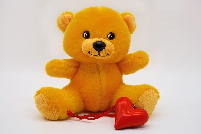 Free download teddy bear bear heart free picture to be edited with GIMP free online image editor
