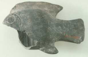 Free download Tell el-Yahudiya-ware fish vessel free photo or picture to be edited with GIMP online image editor