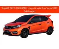 Free download Telp WA 0822 2188 8088, Harga Honda Brio Satya 2019 Kab Pekalongan free photo or picture to be edited with GIMP online image editor