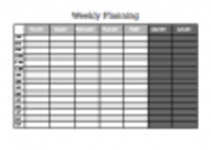 免费下载每周计划模板 Microsoft Word、Excel 或 Powerpoint 模板可使用 LibreOffice 在线或 OpenOffice 在线免费编辑