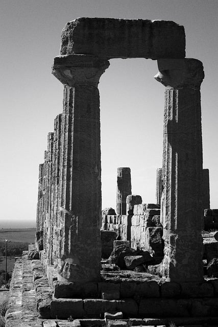 Free download temple greece old retro free picture to be edited with GIMP free online image editor