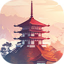 Temple on top of updated version with big red pine tree  screen for extension Chrome web store in OffiDocs Chromium
