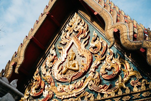 Free download temple roof buddha religion free picture to be edited with GIMP free online image editor