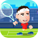 Tennis Masters Game Challenge friends or the computer in 2 player mode!  screen for extension Chrome web store in OffiDocs Chromium