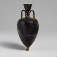 Free download Terracotta amphoriskos (oil flask) free photo or picture to be edited with GIMP online image editor