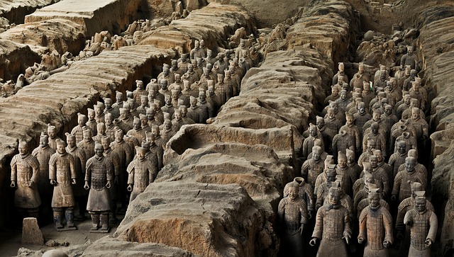 Free download terracotta army china xi an soldier free picture to be edited with GIMP free online image editor