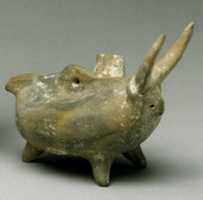 Free download Terracotta askos (vessel) in the form of an animal free photo or picture to be edited with GIMP online image editor