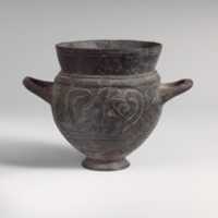 Free download Terracotta drinking cup with two handles free photo or picture to be edited with GIMP online image editor