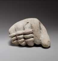 Free download Terracotta fragment of a hand free photo or picture to be edited with GIMP online image editor